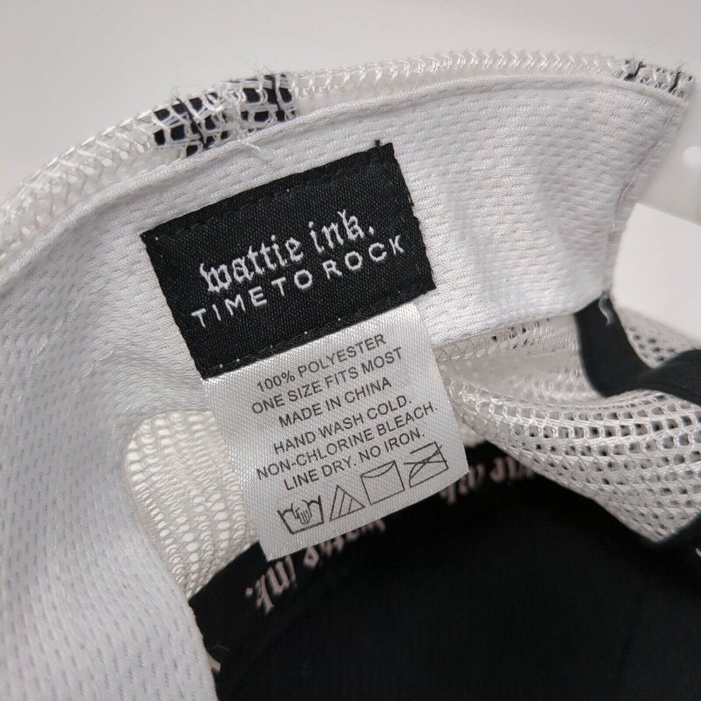 Team M Snapback Trucker Hat Multicolor OS Adjustable Patriotic Flag Mattie Ink