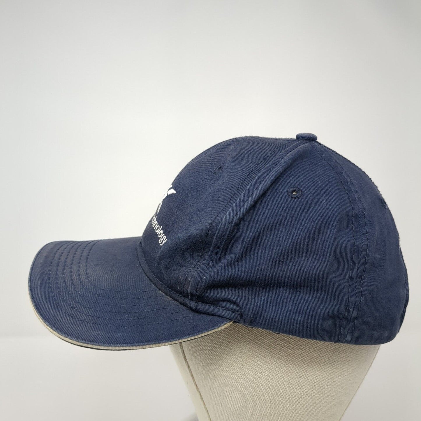 World Wide Technology Slideback Hat Blue One Size Adjustable 6 Panel