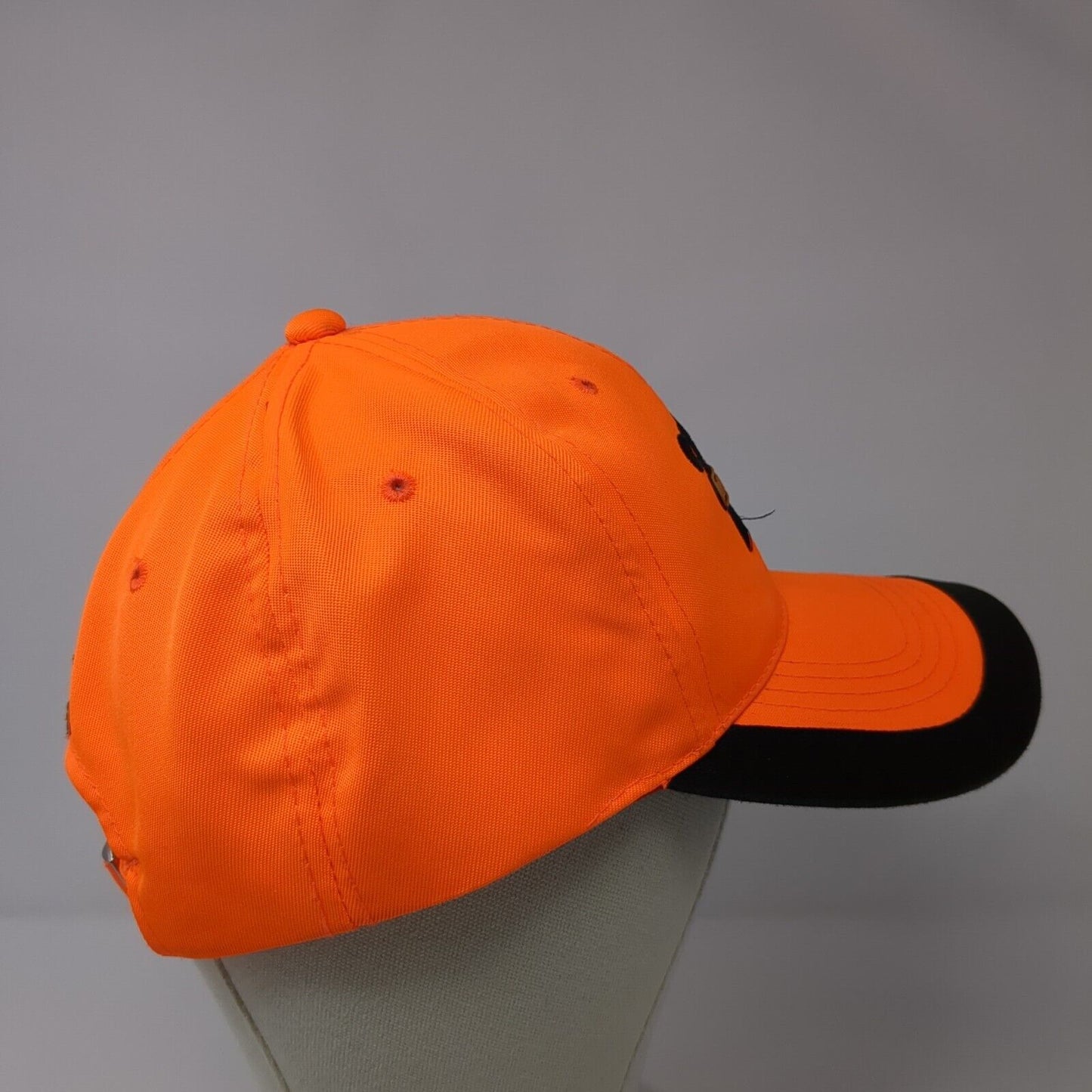 Winchester Slideback Hat Orange OSFA Adjustable Embroidered Signatures