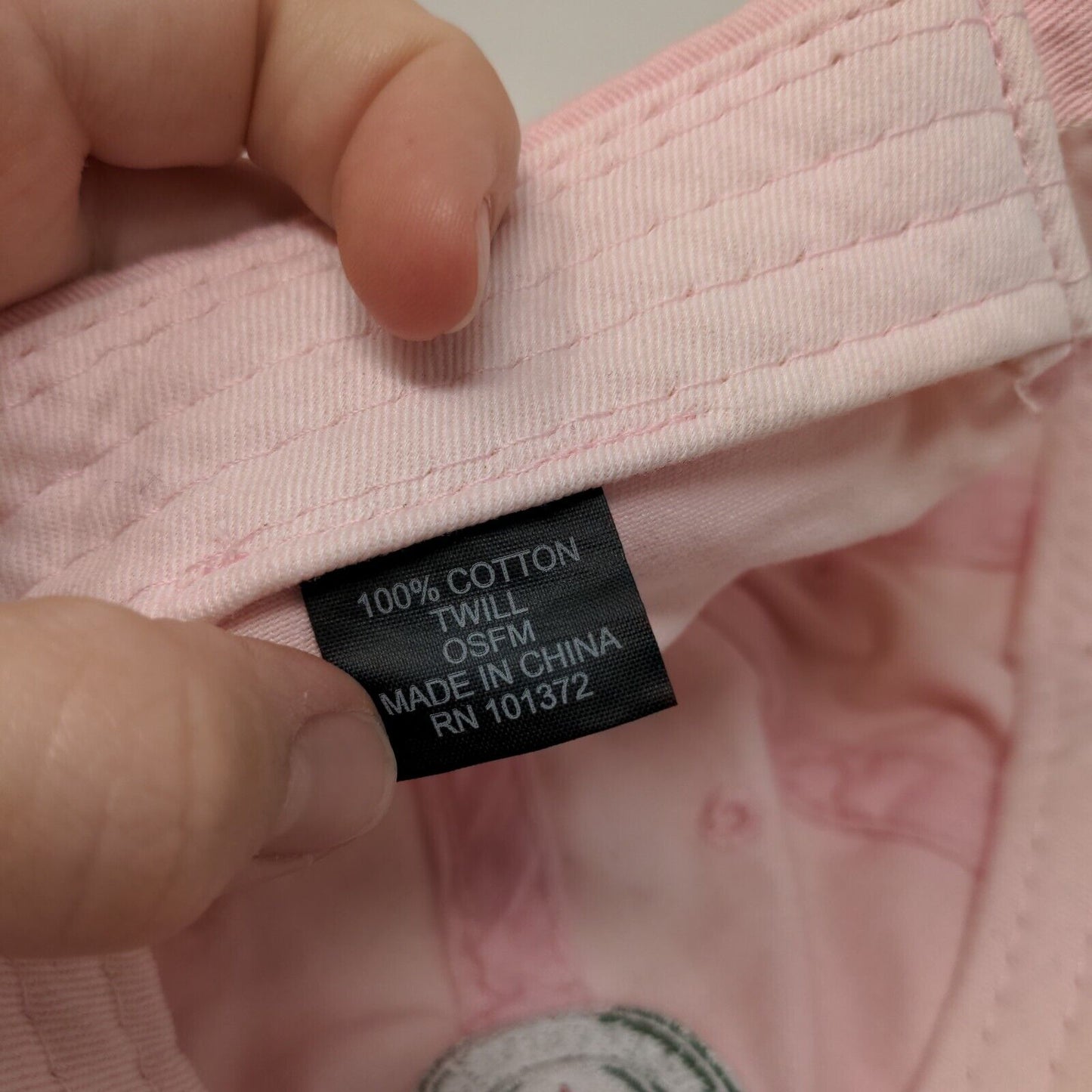 Hungover Heineken Slideback Hat Pink OSFM Adjustable Embroidered 6 Panel