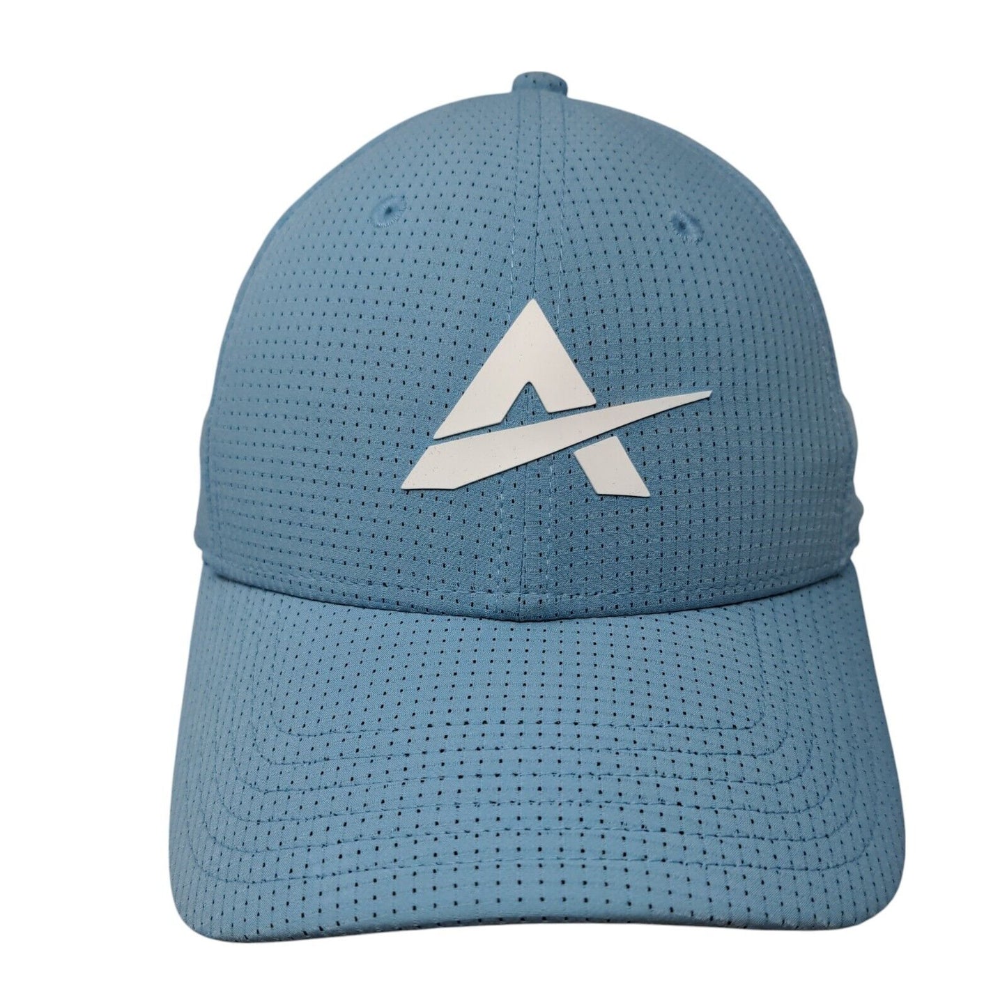 Arctic Cool Strapback Hat Blue OSFM Adjustable Solid 6 Panel Vent Holes