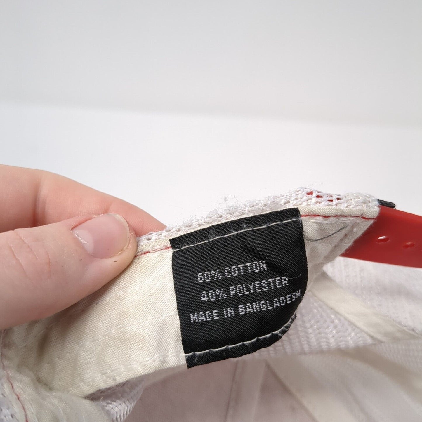 FMF So. Calif. Snapback Trucker Hat Red One Size Mesh Back Colorblock