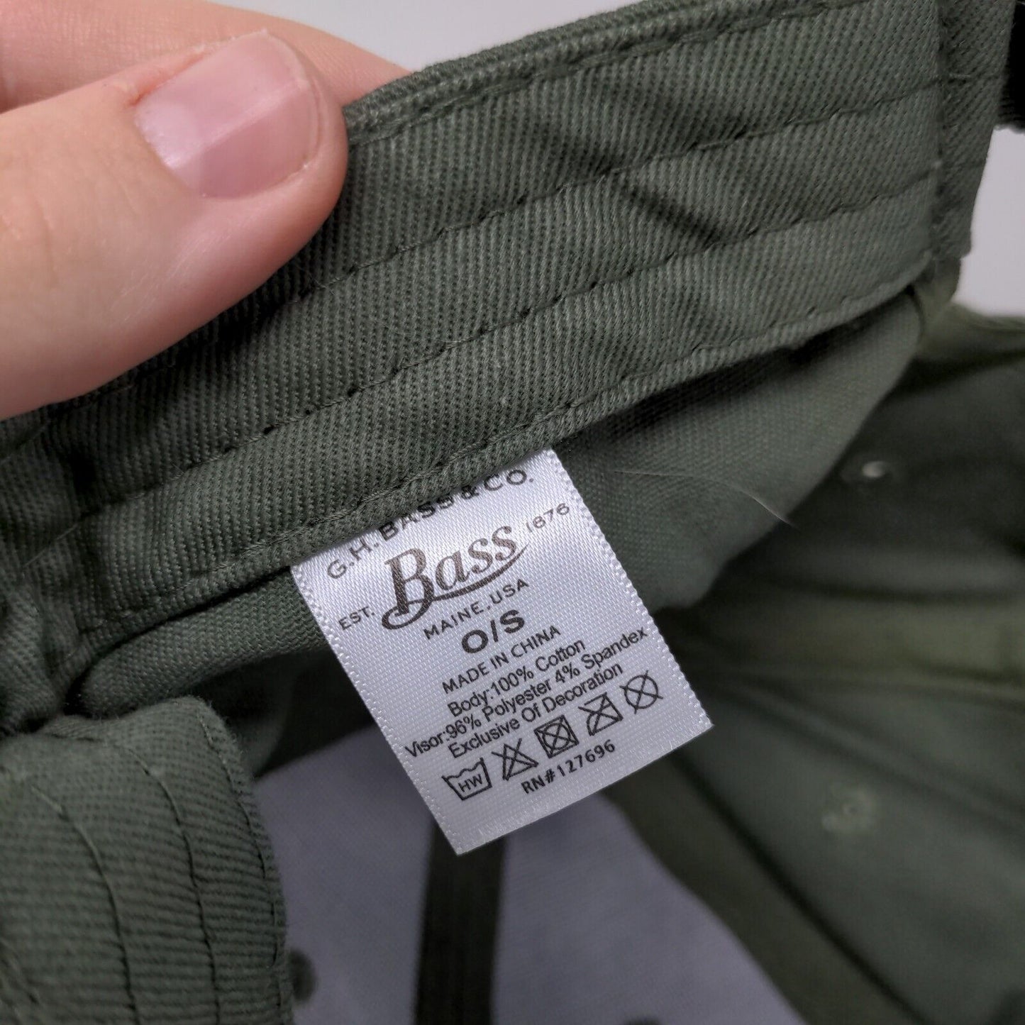 Canoe Paddle Slideback Hat Multi One Size 6 Panel G.H. Bass & Co.