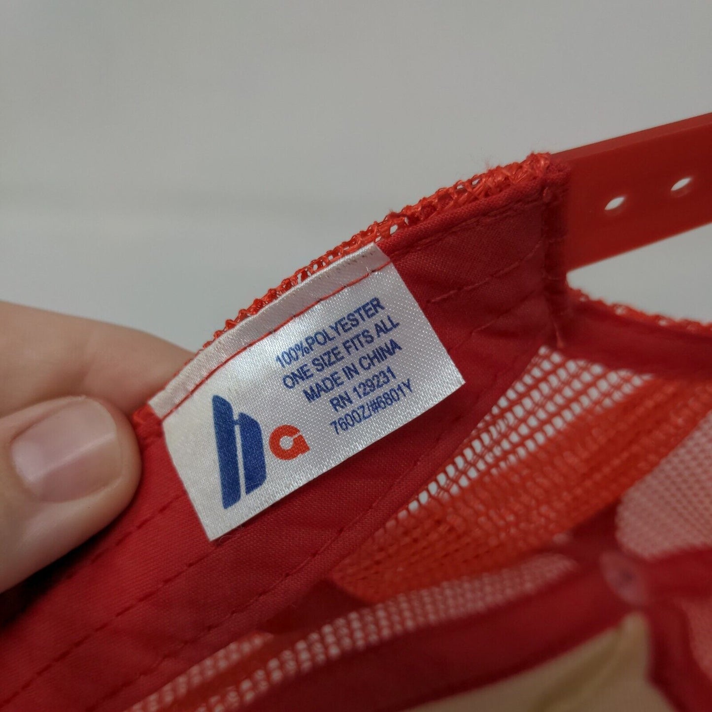 Relax I'm On Hochatime Oklahoma Snapback Trucker Hat Red OSFA Mesh Back