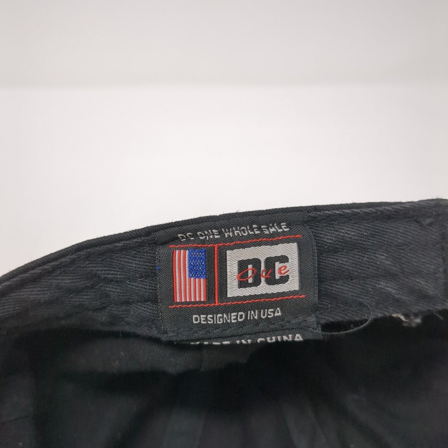 Washington, D.C. USA Flag Slideback Hat Black One Size Embroidered