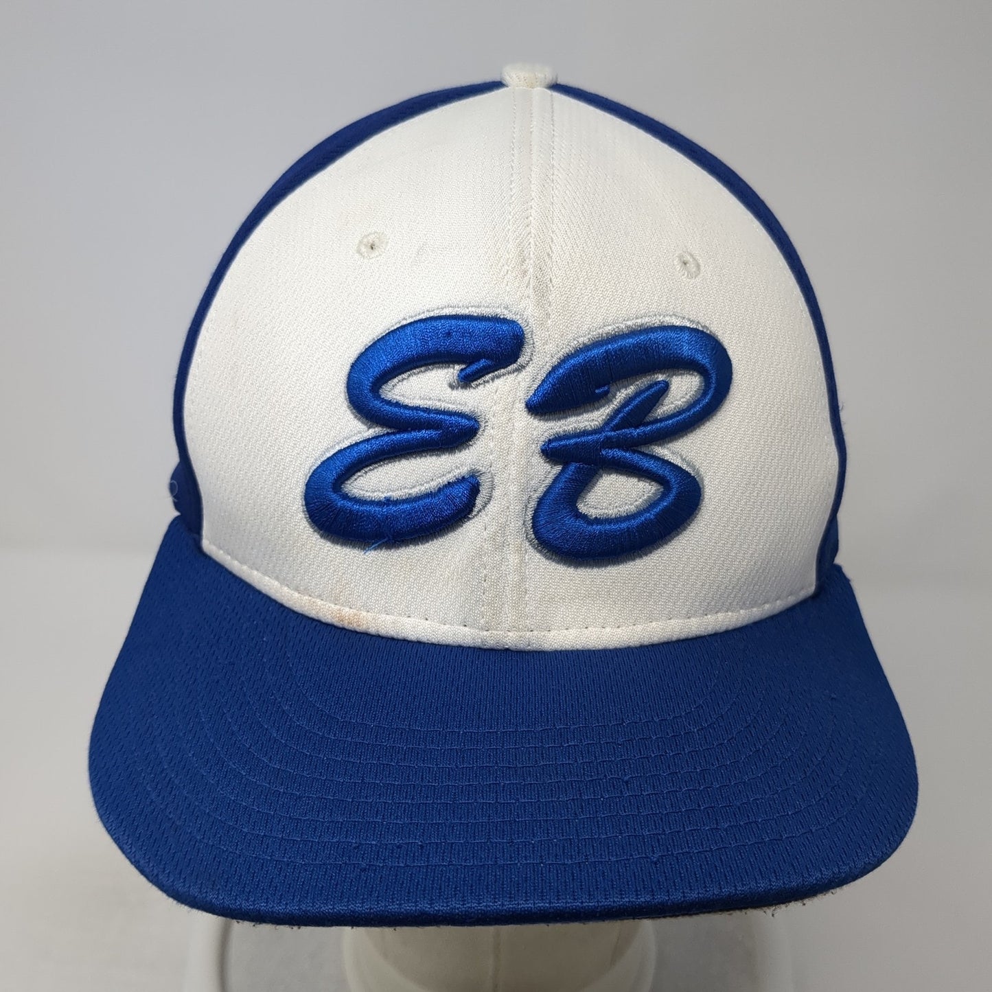 EB Fitted Baseball Cap Blue Medium Lightweight Embroidered PTS40 Richardson