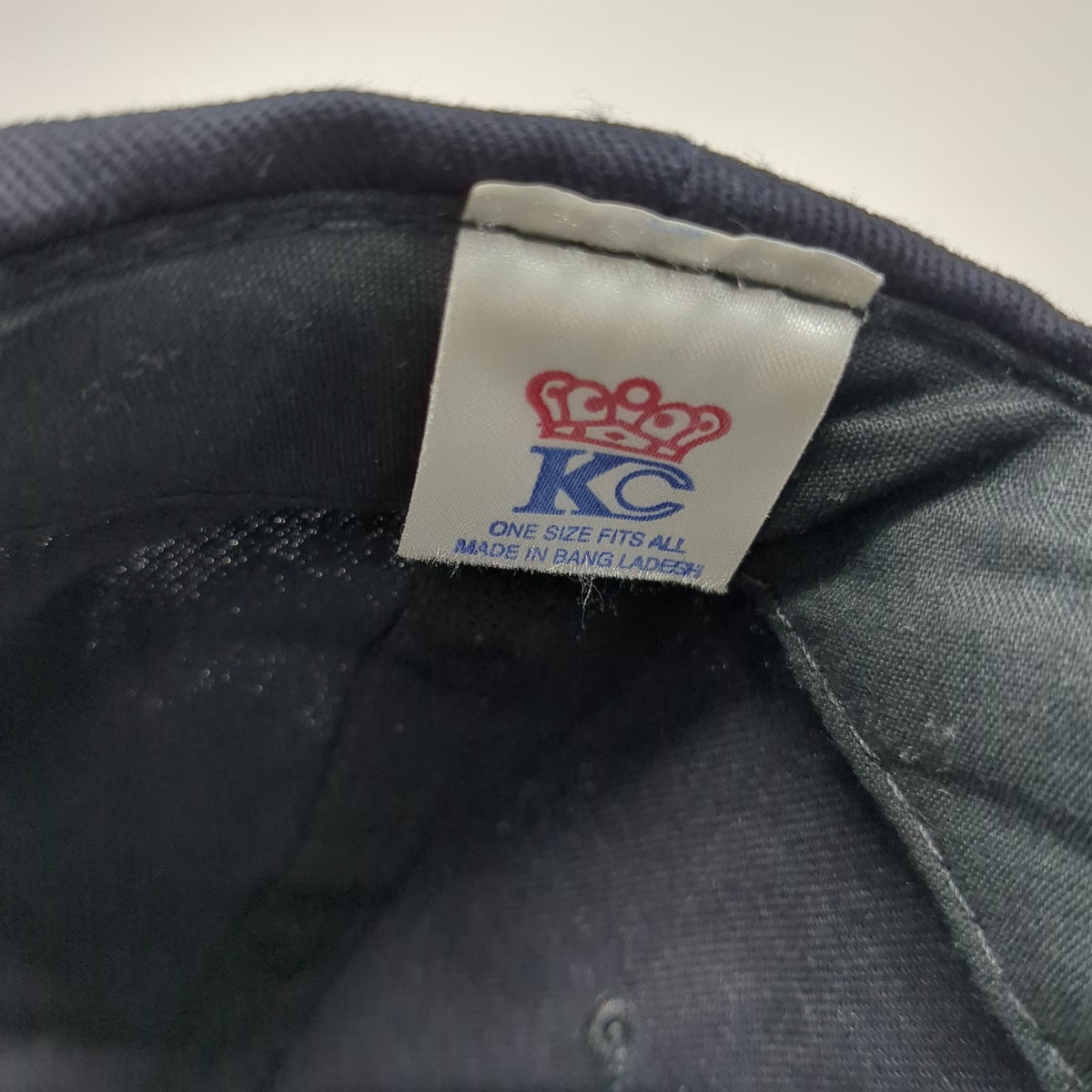 KC Panasonic Heavy Duty Sound Hat Black Snapback Structured Cotton Vintage
