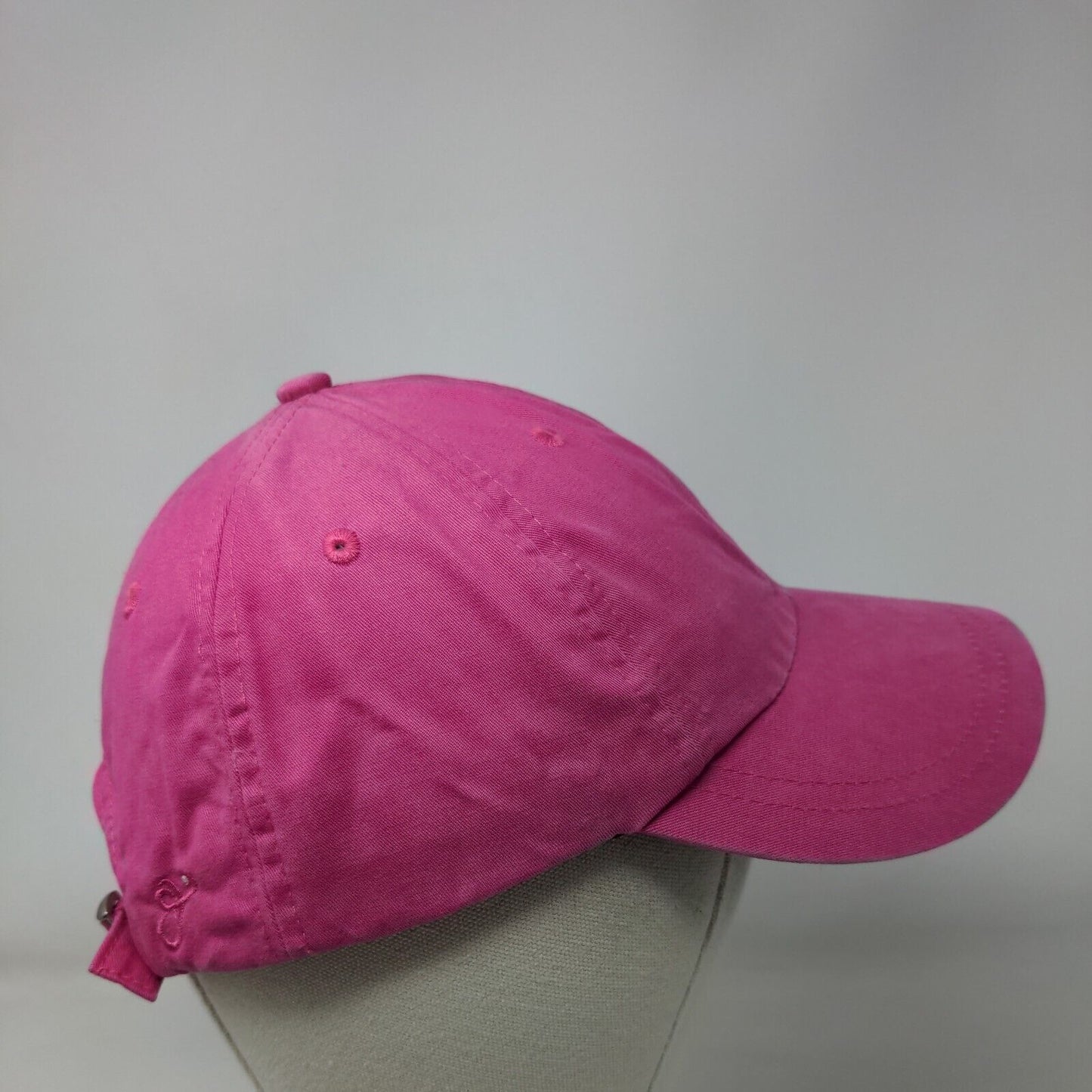 Centennial Golf Course Slideback Hat Pink One Size Solid Embroidered