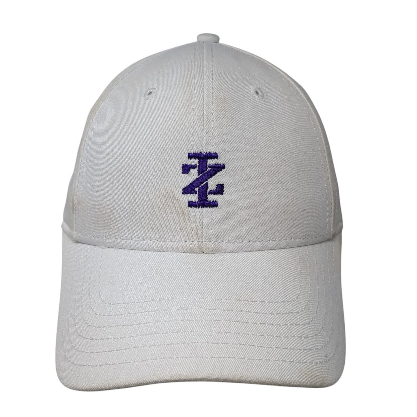 Izod Strapback Baseball Cap White One Size Adjustable Embroidered 6 Panel Otto