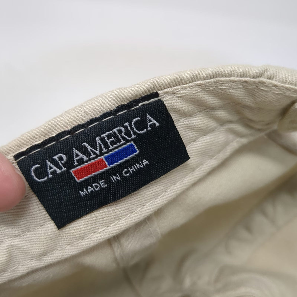 Cap America Les Schwab Tires Fish Hat Beige One Size Baseball Cap Strapback