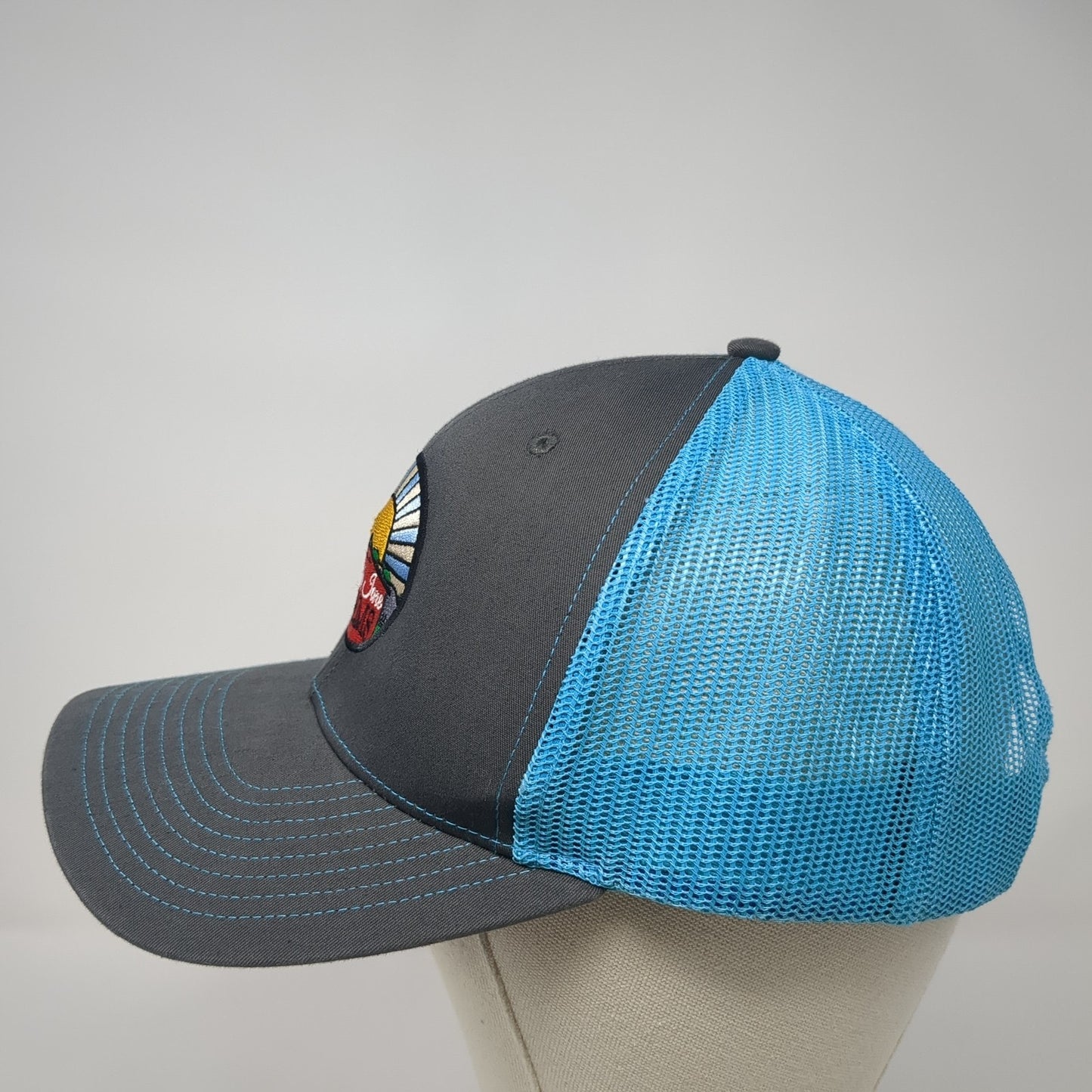 Sarah Jane Farms Trucker Hat Multicolor One Size Adjustable Mesh Back Richardson