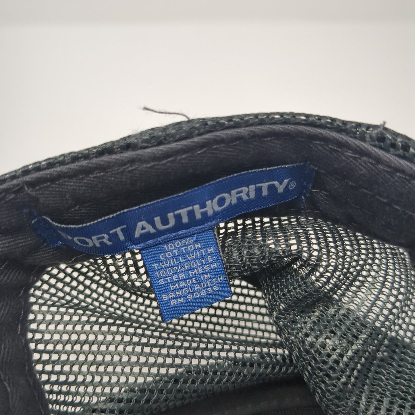 Kuna Dental Snapback Trucker Hat Black One Size Adjustable Mesh Port Authority