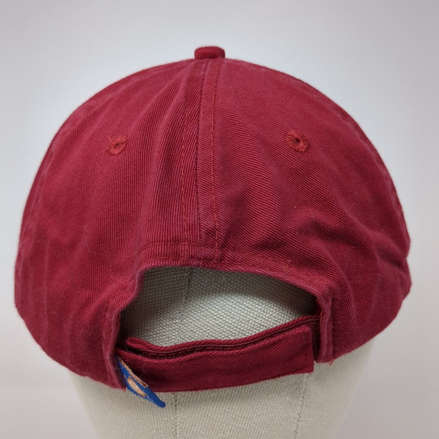 Harrah's Cherokee Casino & Hotel Strapback Hat Red One Size Embroidered
