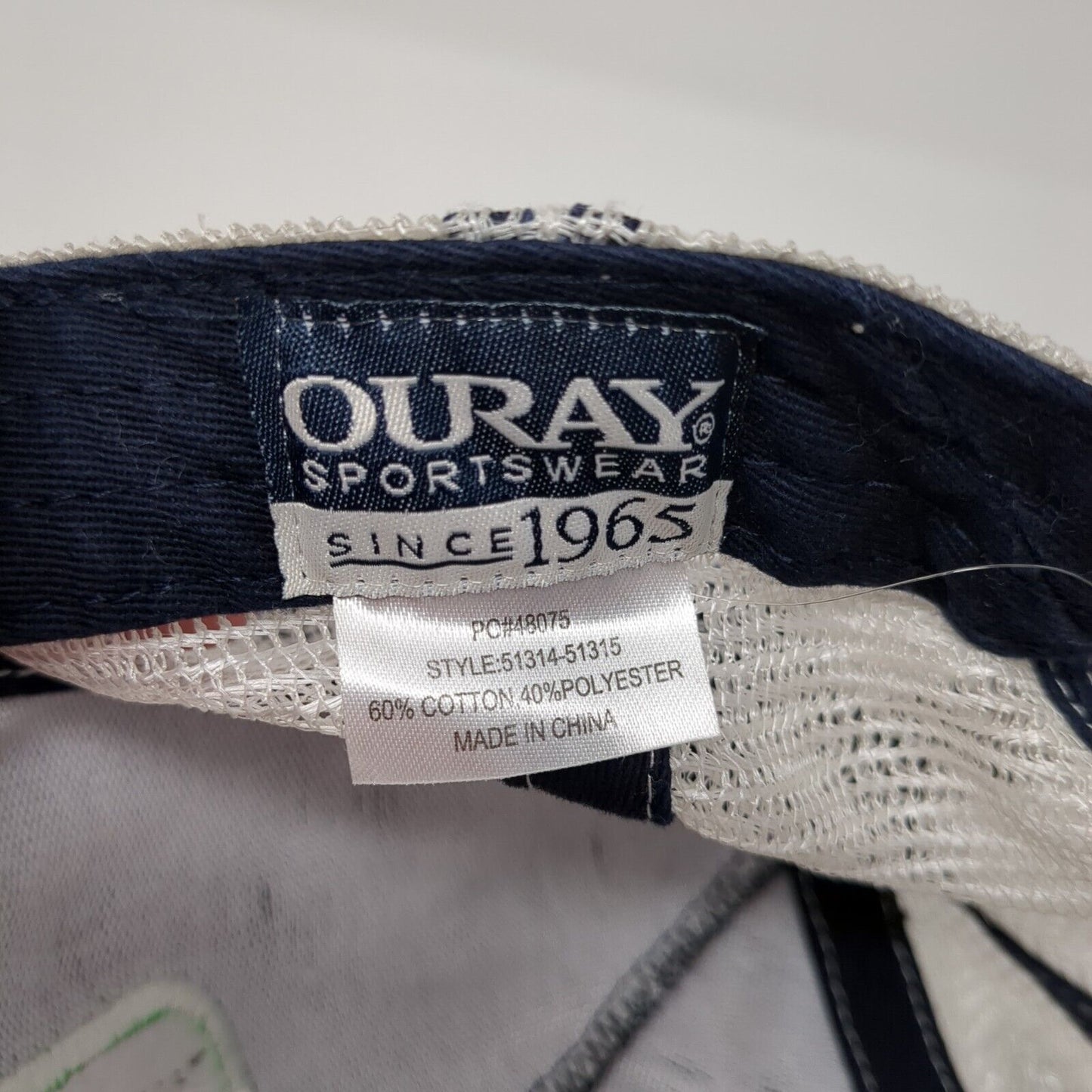 Sun Valley Idaho Snapback Trucker Hat Blue One Size Mesh Back Ouray