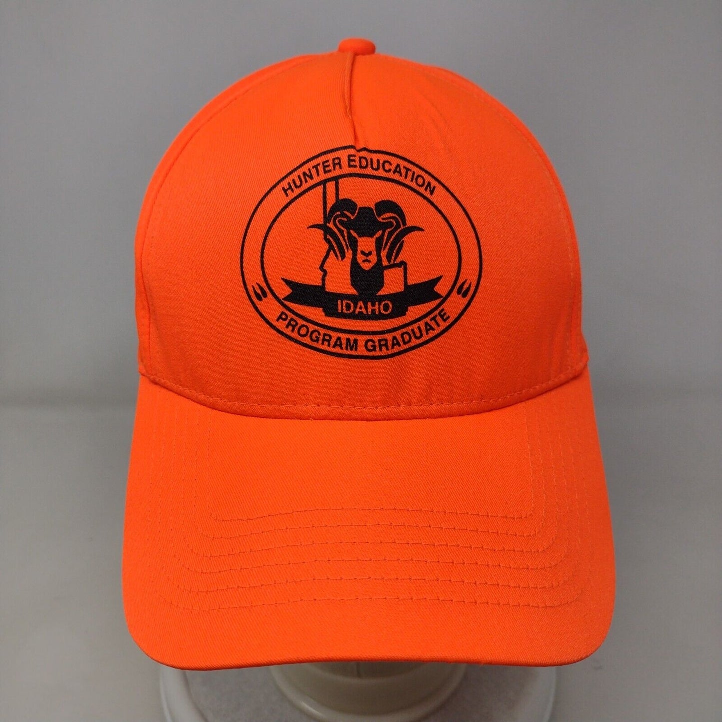 Hunter Education Program Graduate Idaho Snapback Hat Orange OSFM Adjustable Otto