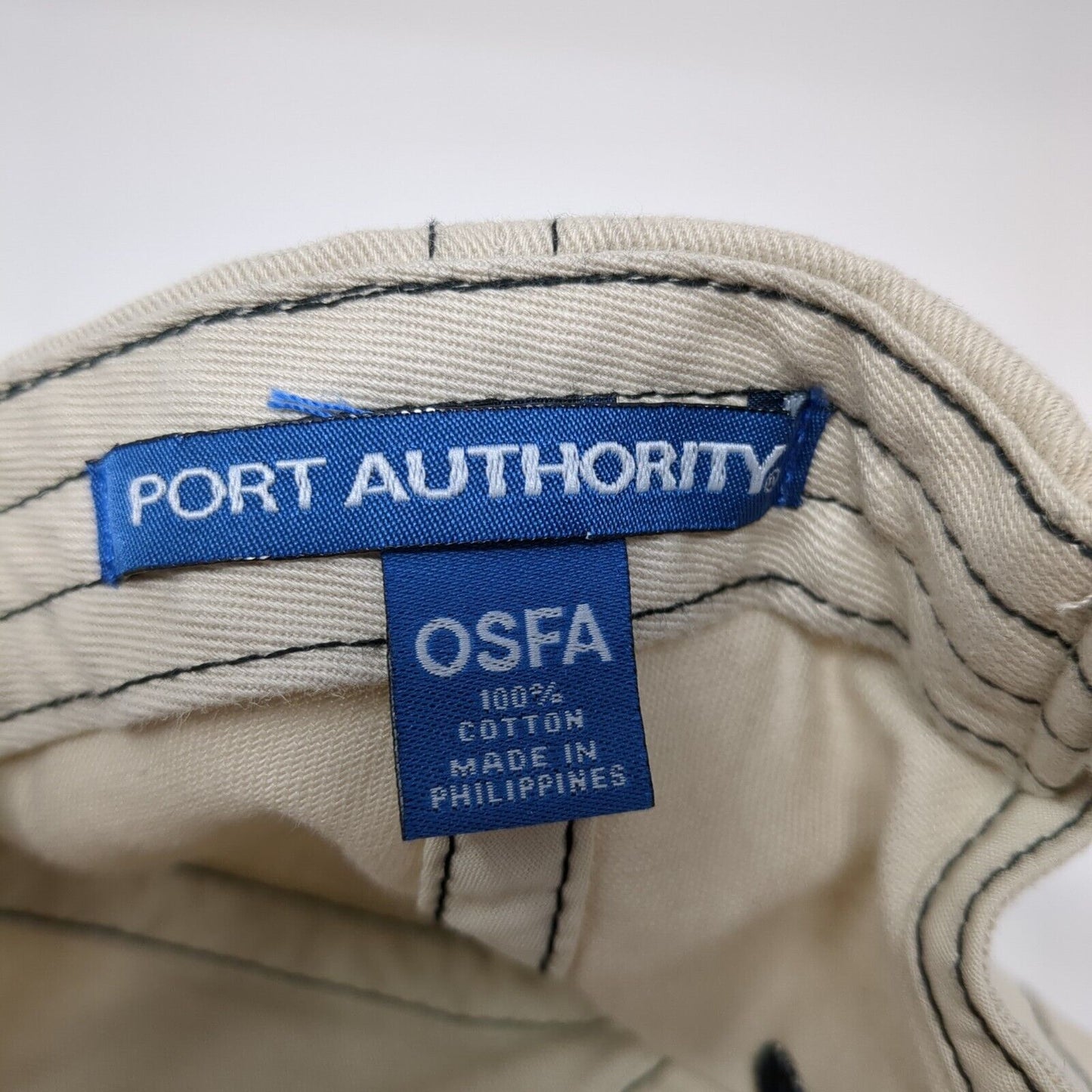 doTerra Strapback Hat Tan One Size Adjustable Embroidered Port Authority Cotton