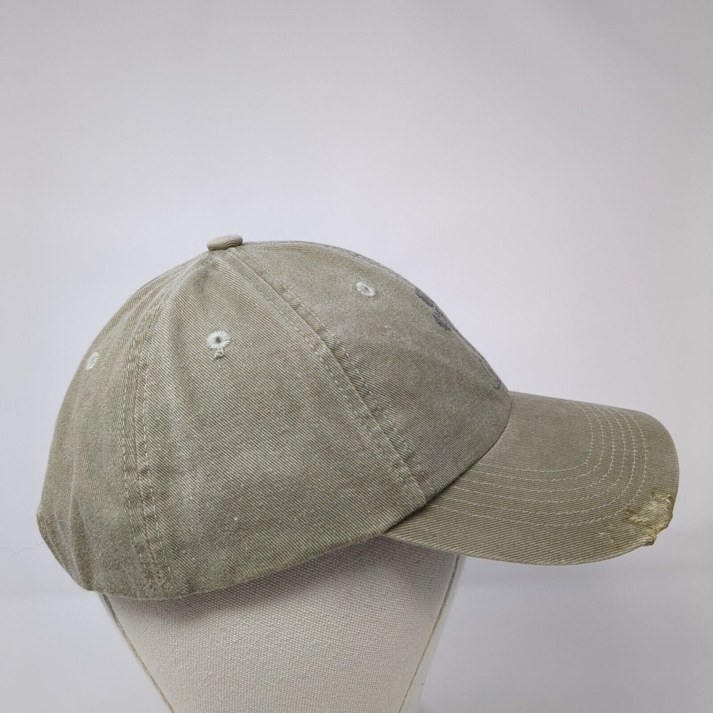 Mickey Mouse Adult Strapback Hat Brown 57-61cm Adjustable 6 Panel Disney Parks