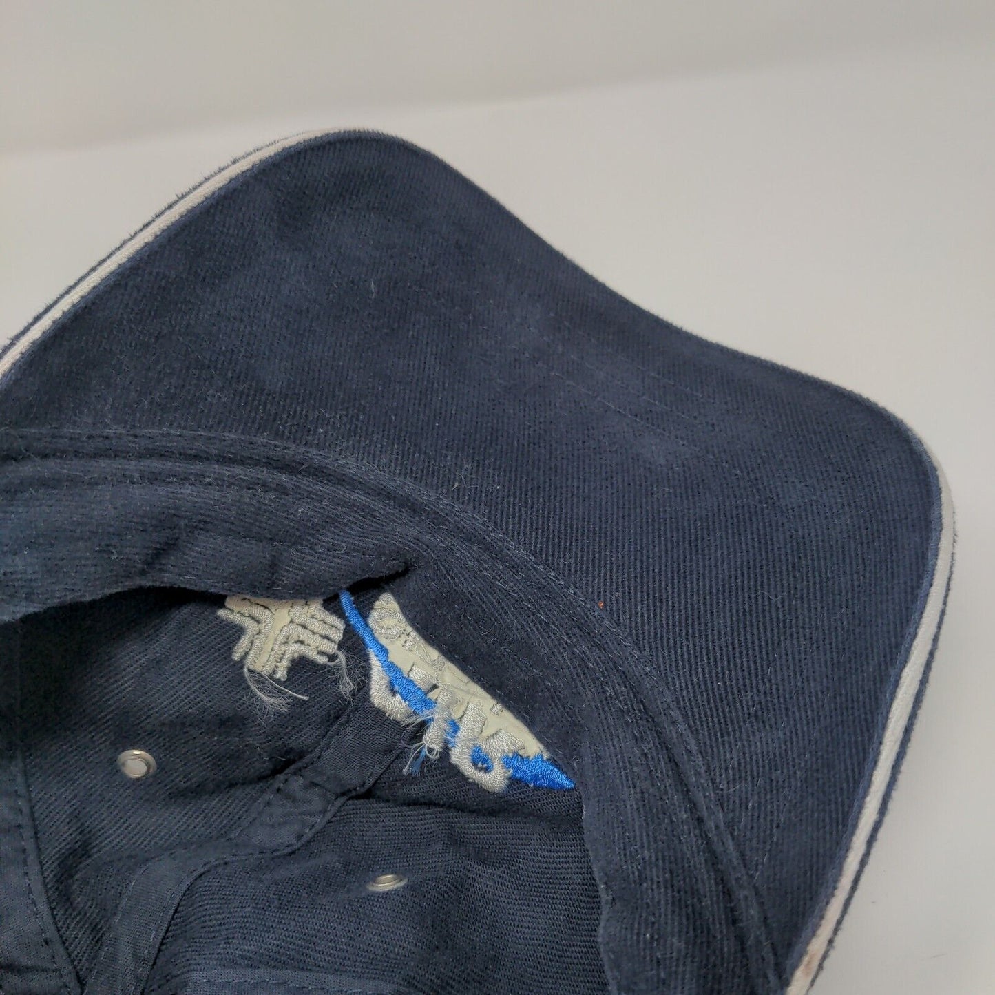 Air St. Luke's Slideback Hat Blue OSFA Adjustable Embroidered Fahrenheit