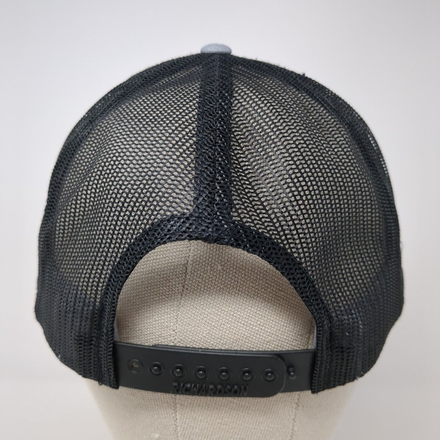 43rd Exposure Valor Trailers Snapback Trucker Hat Gray One Size Mesh Back
