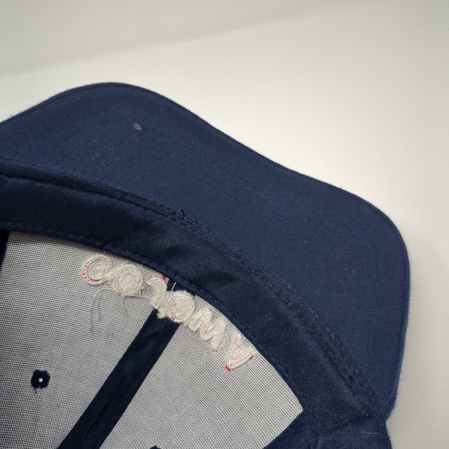 COJOWA Slideback Hat Blue One Size Adjustable Embroidered 6 Panel