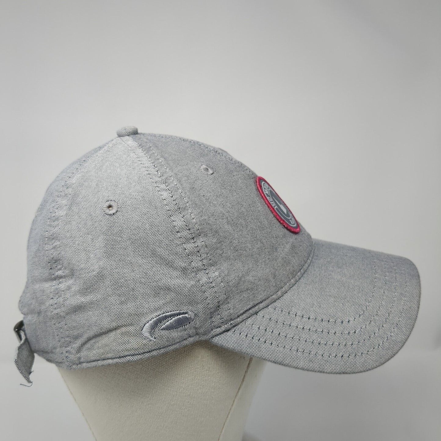 Idaho Jug Mountain Ranch Patch Slideback Hat Gray One Size Pukka 6 Panel