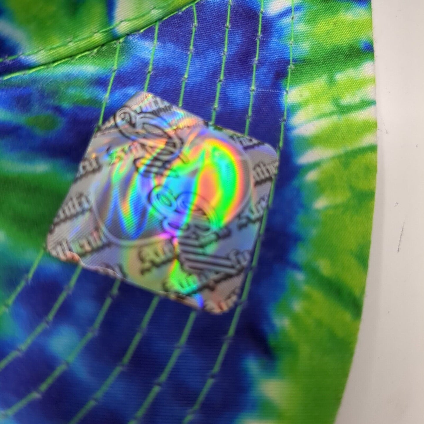 Cali Snapback Mesh Back Trucker Hat Multi One Size Tie Dye Pit Bull