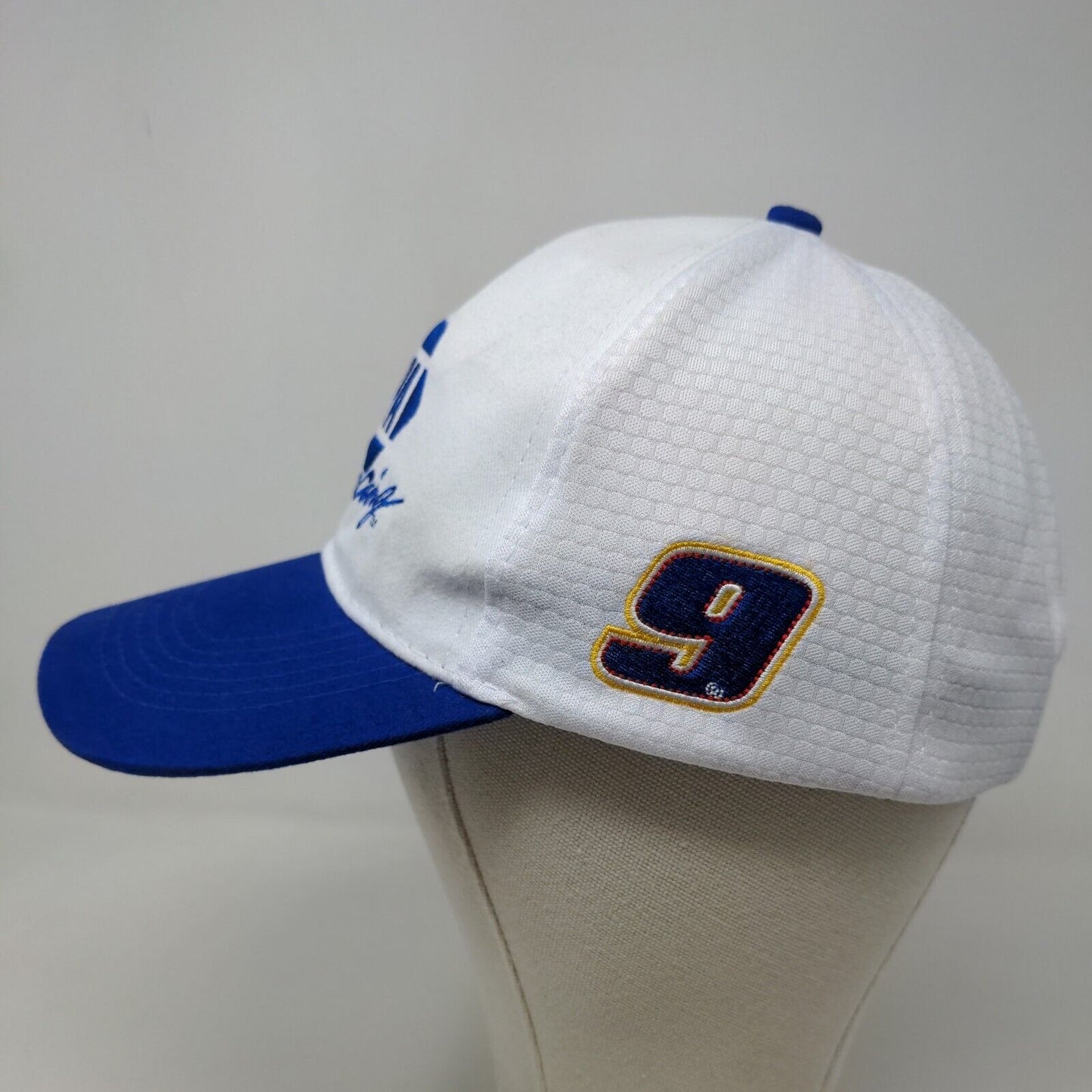 NAPA Racing Men's Strapback Hat White Blue Adjustable Embroidered Chase Elliot