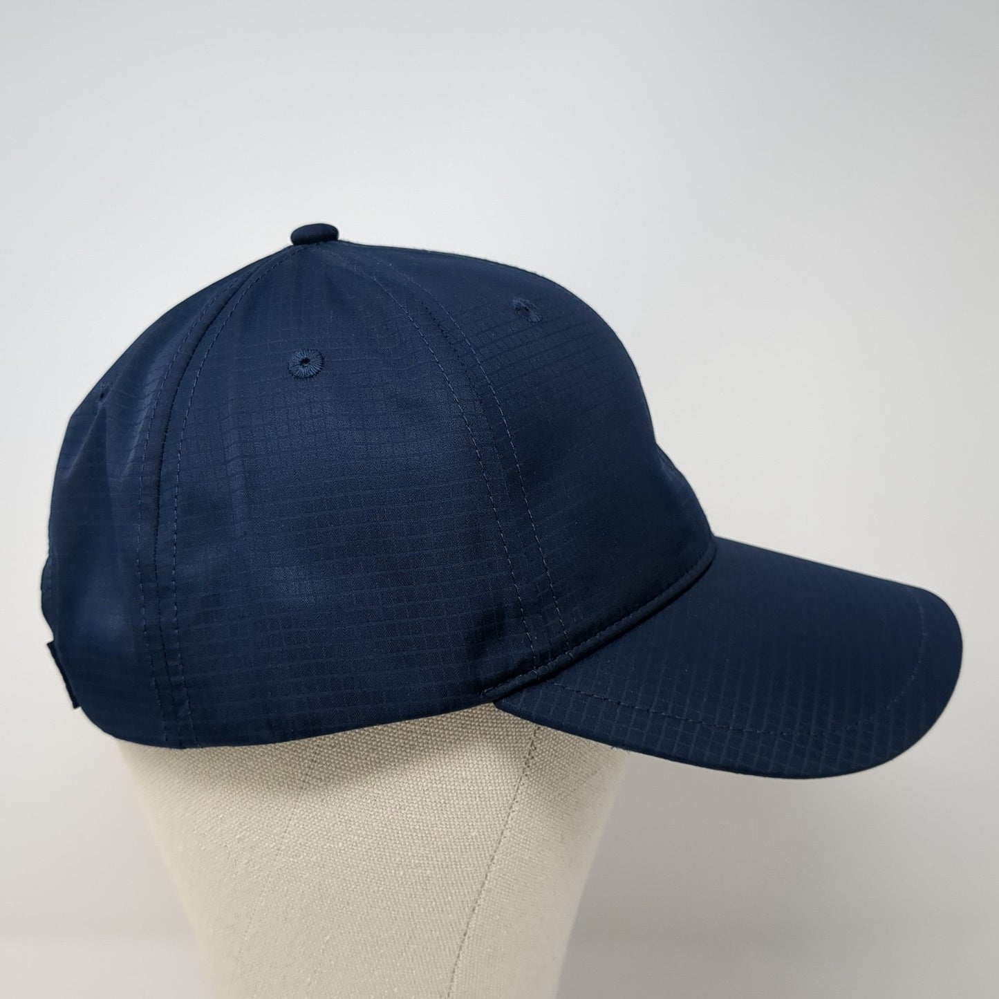 Cap America Strapback Hat Blue One Size Embroidered Logo Adjustable