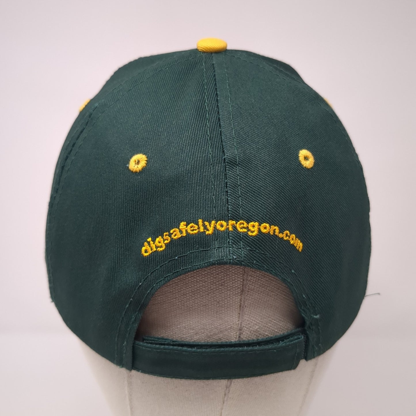 Dig Safety Oregon Strapback Baseball Cap Multicolor OS Adjustable Embroidered
