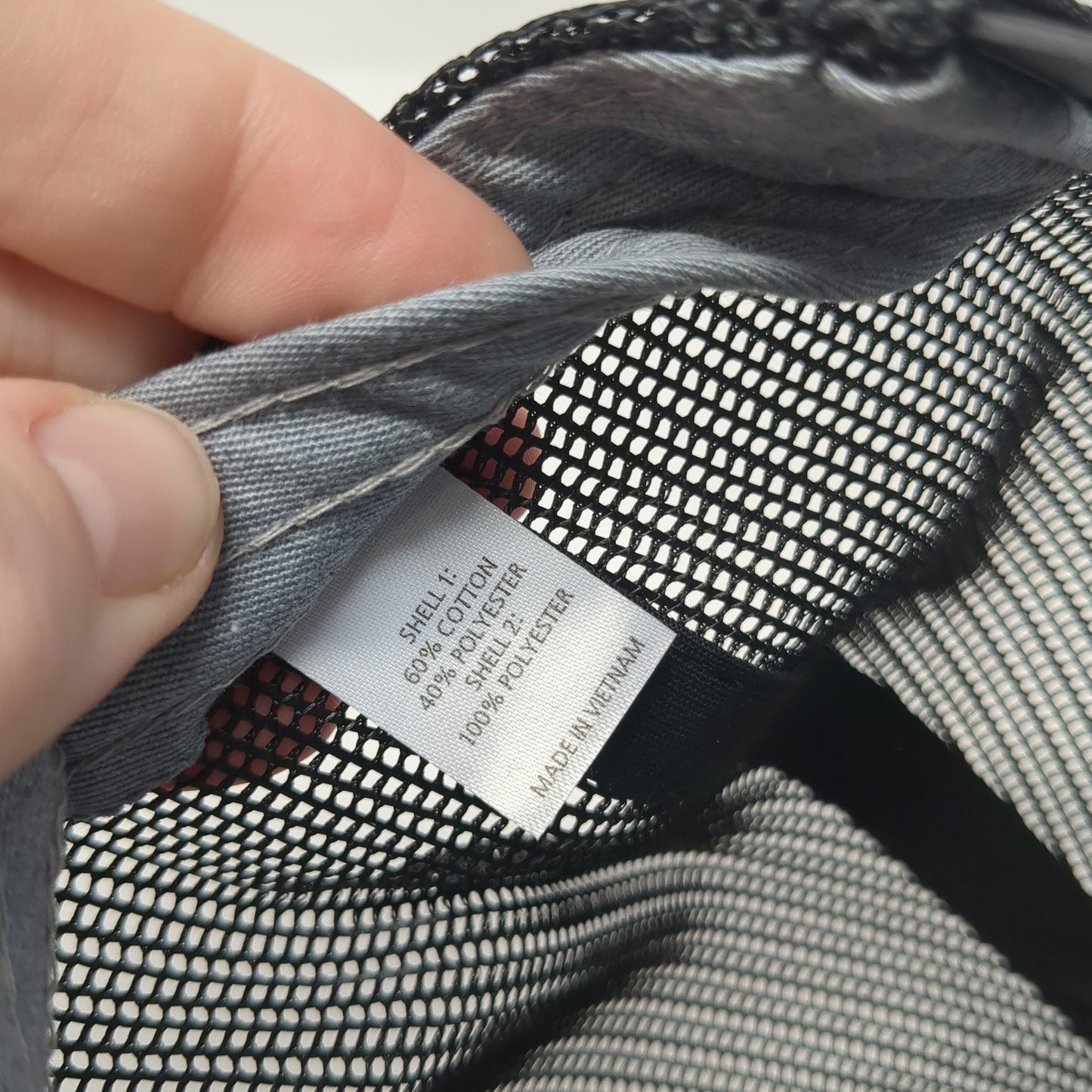 Nimrod Snapback Trucker Hat Gray One Size Adjustable Mesh Back Richardson