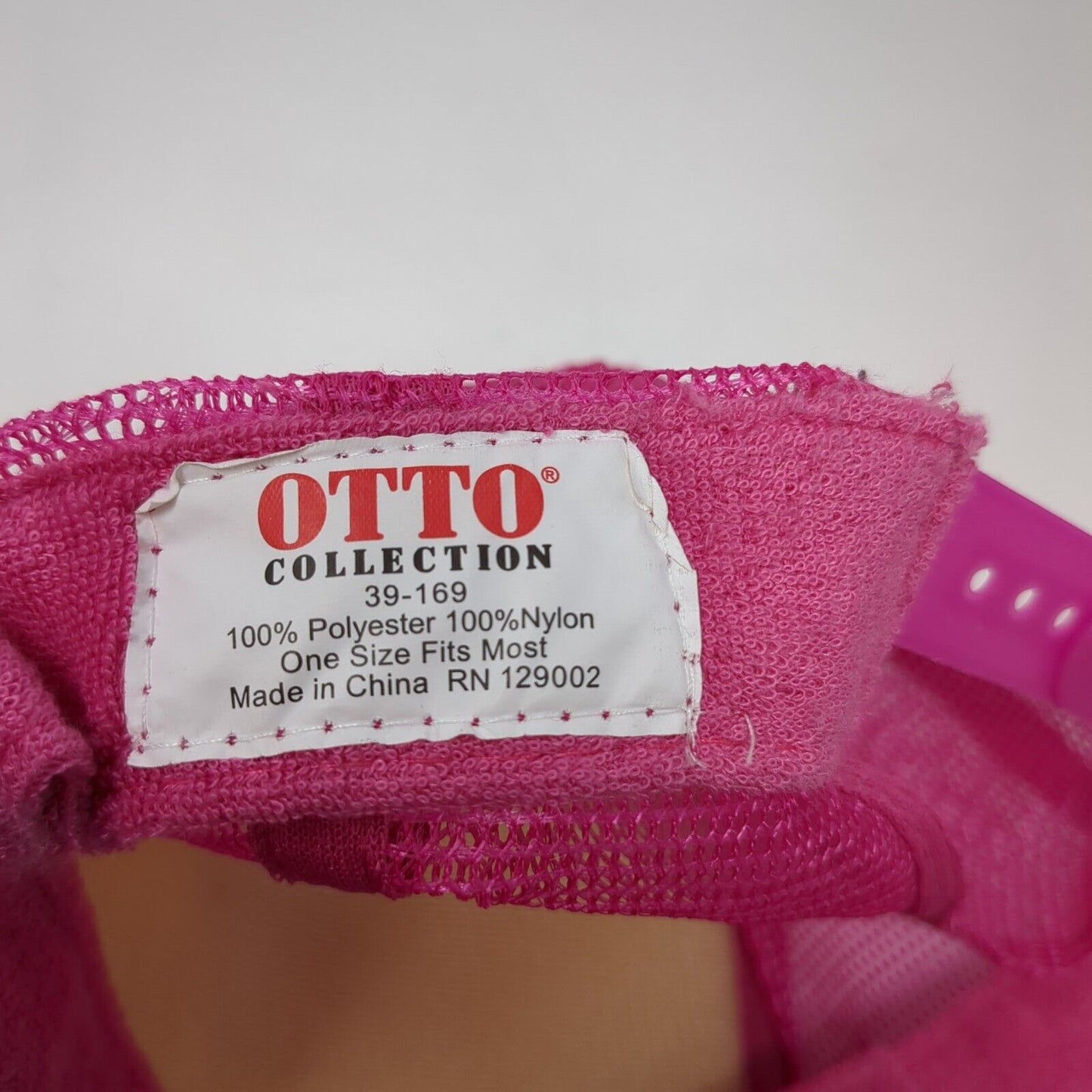 Barley Brown's Beer Snapback Trucker Hat Pink OSFM Mesh Back Rope Otto