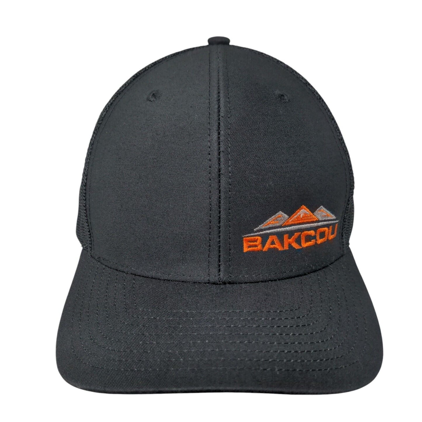 Bakcou Tribe Member Snapback Trucker Hat Black One Size Mesh Back