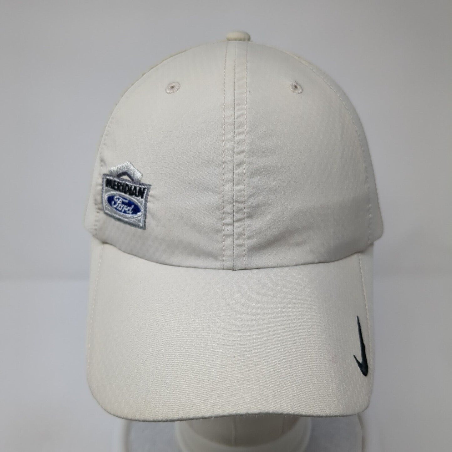 Meridian Ford Strapback Hat Tan One Size Adjustable Embroidered Swoosh Nike