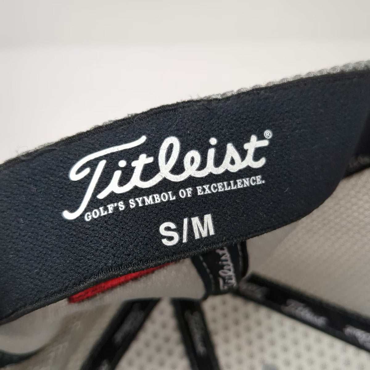 Titleist Baseball Cap Gray M Mesh Performance Golf Hat Pro V1 FootJoy FJ Logo