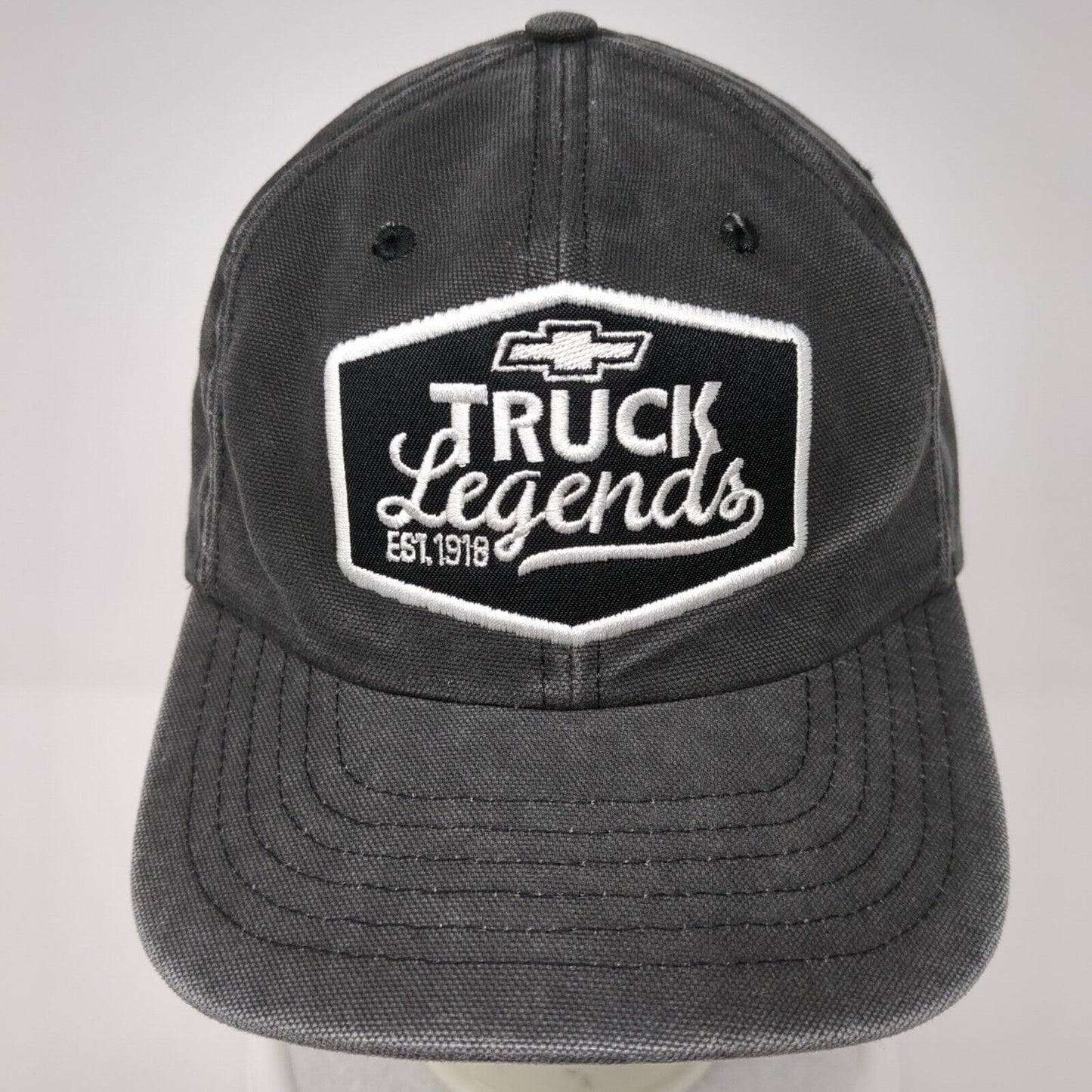 Truck Legends Est. 1918 Slideback Hat Gray OS Adjustable Embroidered 6 Panel
