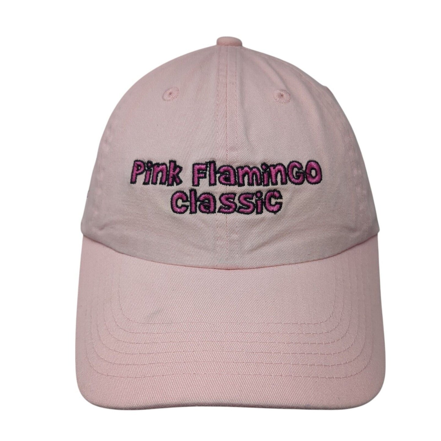 Pink Flamingo Classic Slideback Hat Pink One Size Solid Port Authority