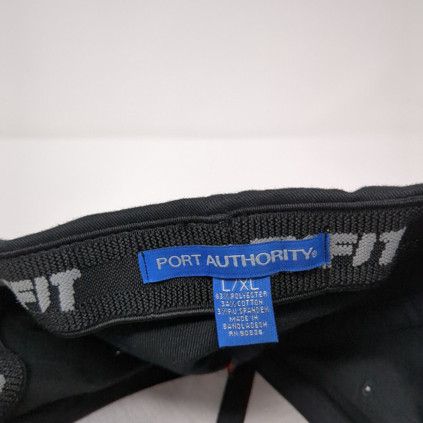 Saint Alphonsus Fitted Hat Black L/XL Stretch Flexfit Port Authority