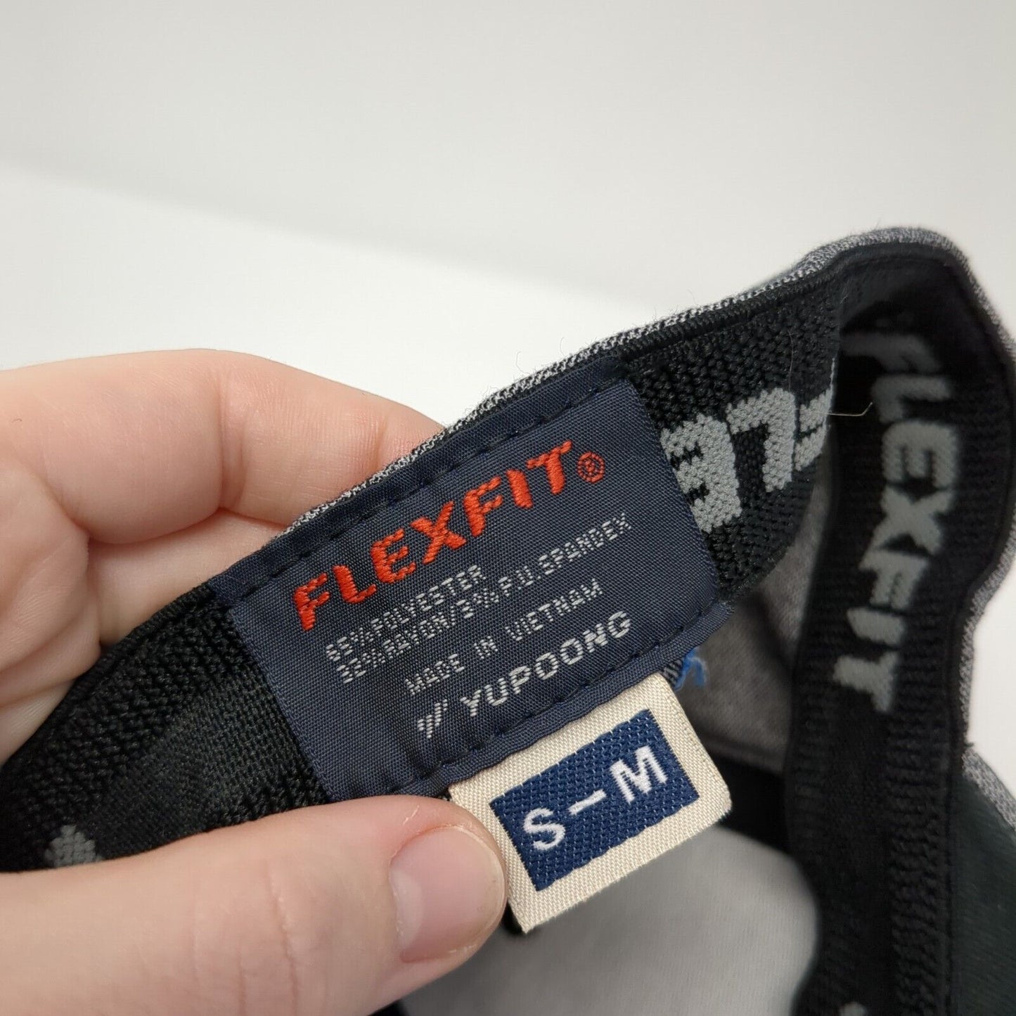 Travis Mathew El Dorado Fitted Hat Gray S-M 6 Panel Flexfit Yupoong