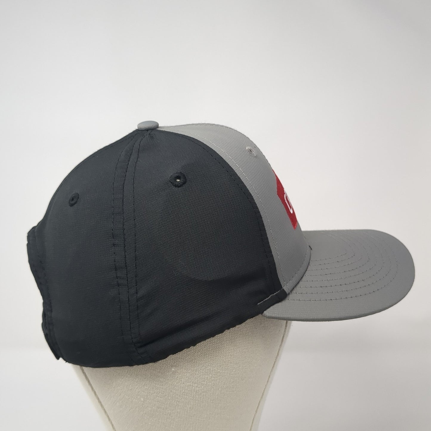 Croplan Strapback Baseball Cap Gray One Size Adjustable Embroidered 6 Panel