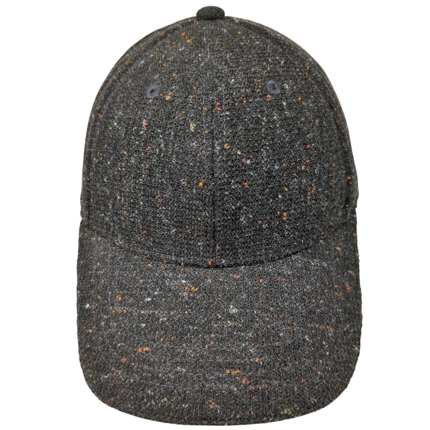 Unbranded Slideback Hat Gray One Size Adjustable Speckled 6 Panel