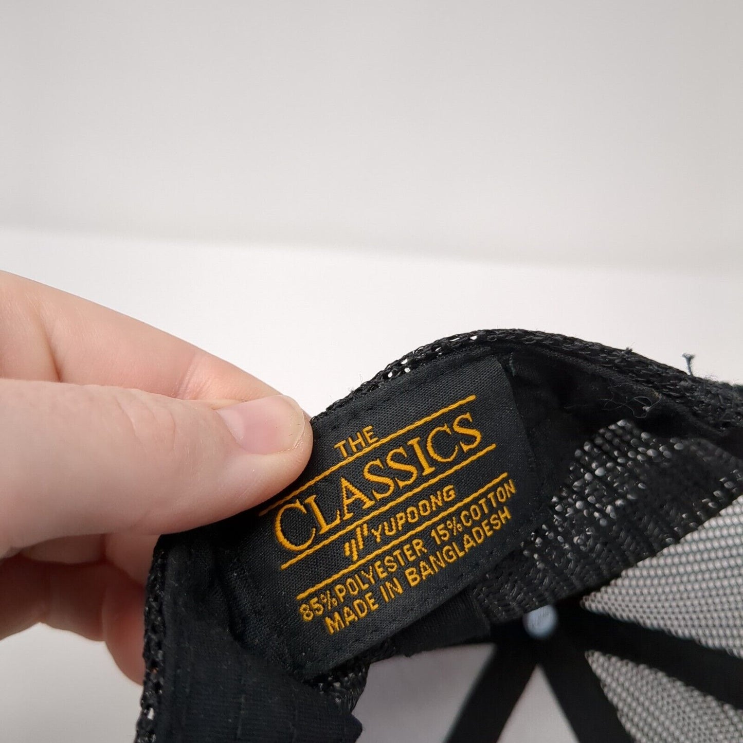 The Classics Yupoong Snapback Trucker Hat Camouflage OS Adjustable Mesh Back