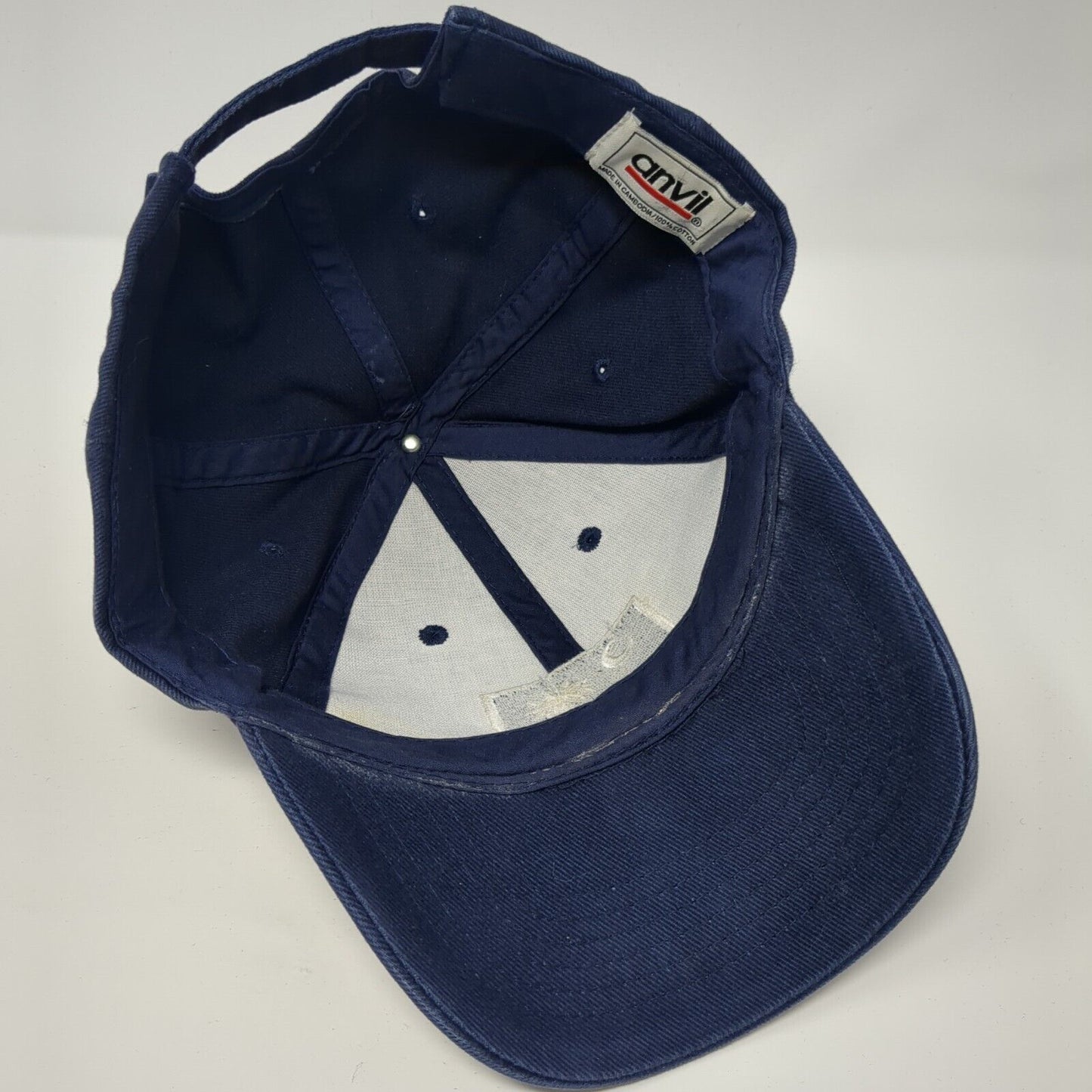 South Carolina Flag Slideback Hat Blue OS Adjustable Embroidered Patriotic Anvil