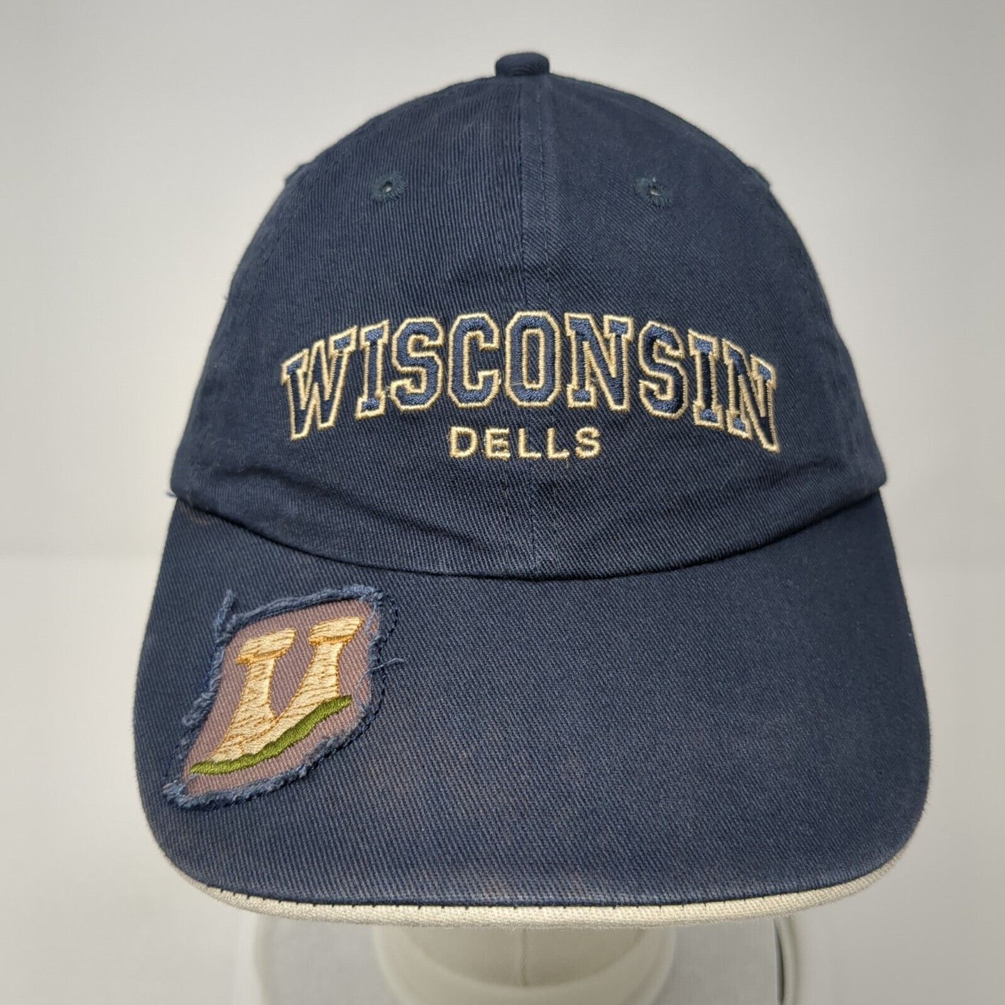 Wisconsin Dells Slideback Hat Blue One Size Adjustable Fersten 6 Panel