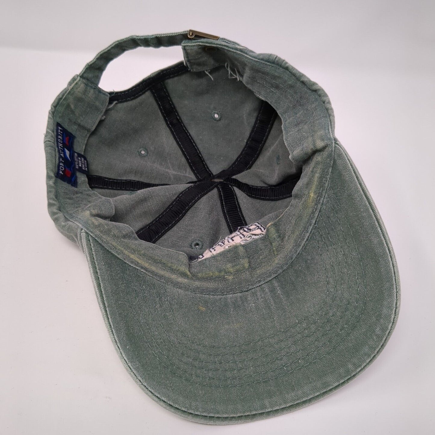 Pray B4U Play Slideback Hat Green One Size Embroidered Port Authority