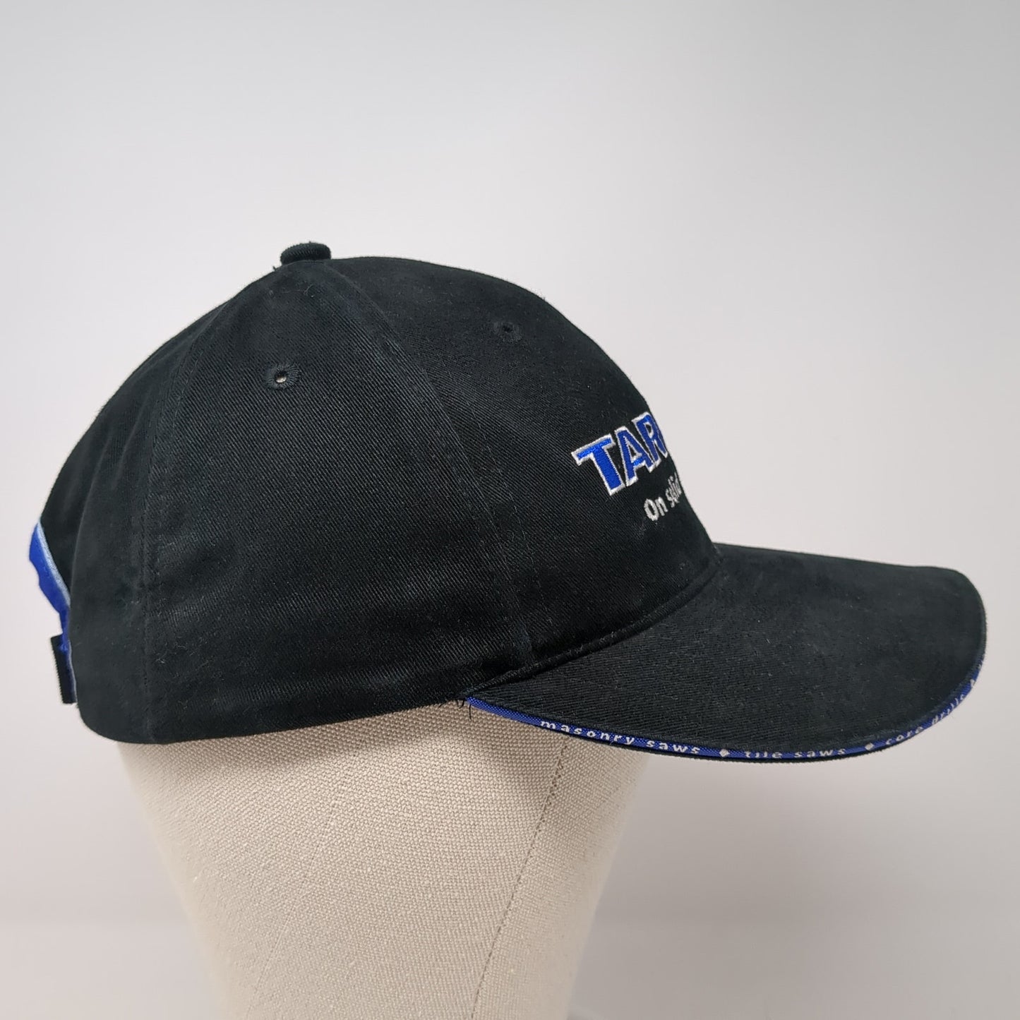 Target On Solid Ground Strapback Hat Black One Size Adjustable 6 Panel