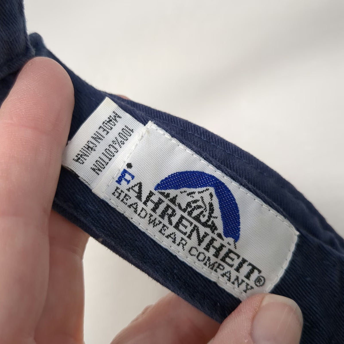 Fahrenheit Visor Blue One Size Phoenix Zoo Embroidered Cotton Strapback Hat