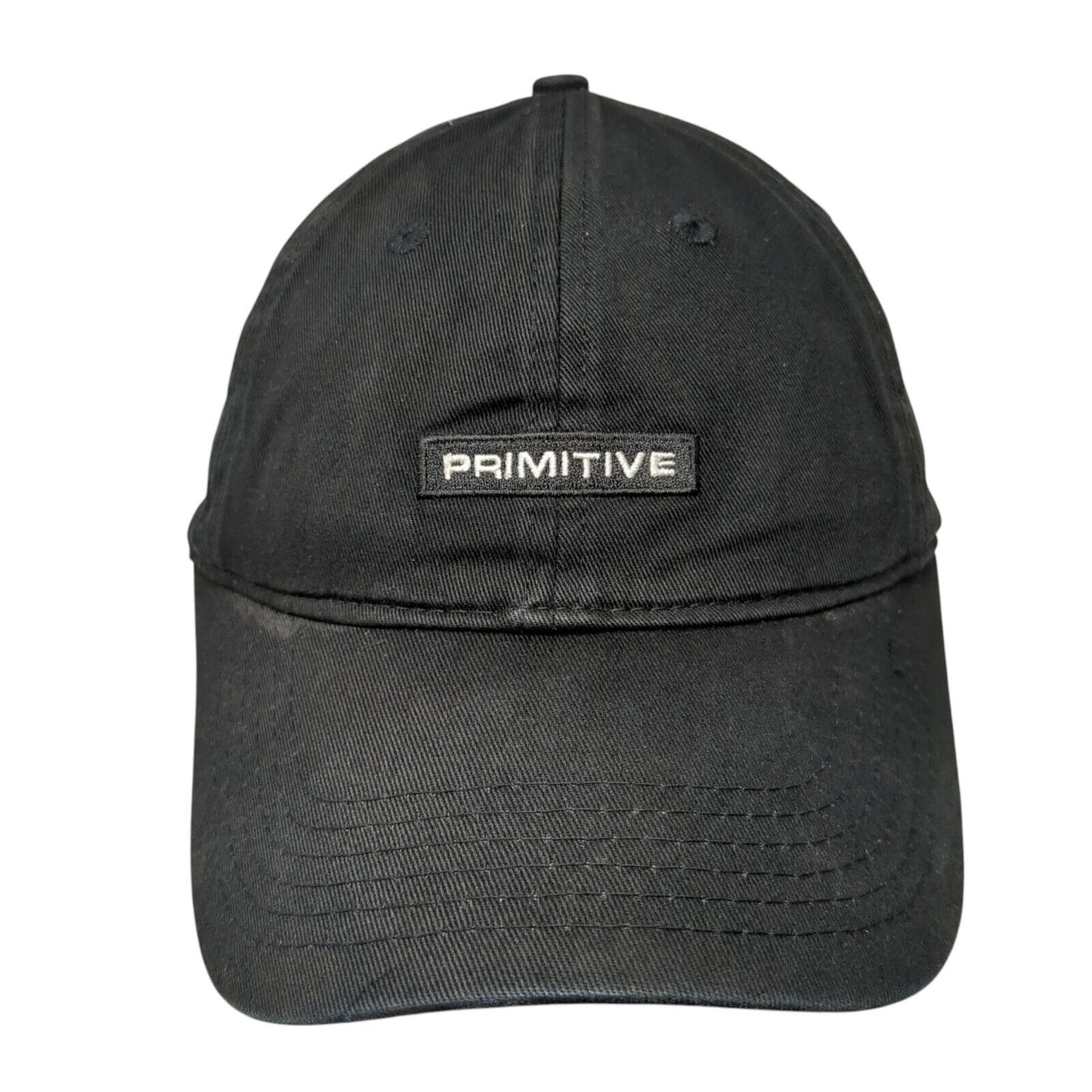 Primitive Skateboarding Slideback Hat Black OS Adjustable Embroidered 6 Panel