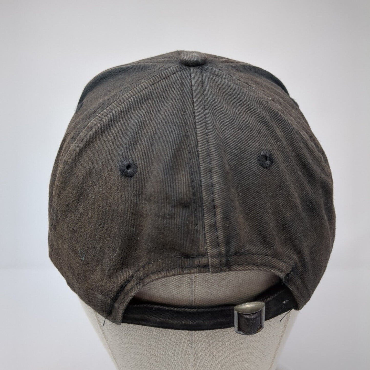 ZERO Slideback Hat Black One Size Adjustable Embroidered 6 Panel Cotton