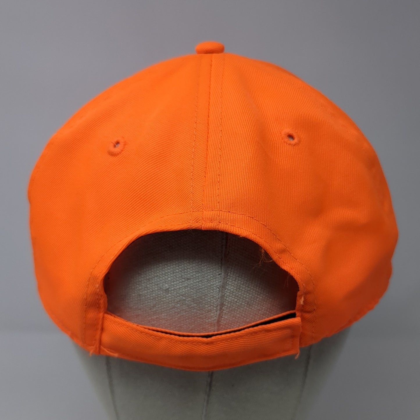 Red Head 1856 Strapback Baseball Cap Orange One Size Adjustable Embroidered