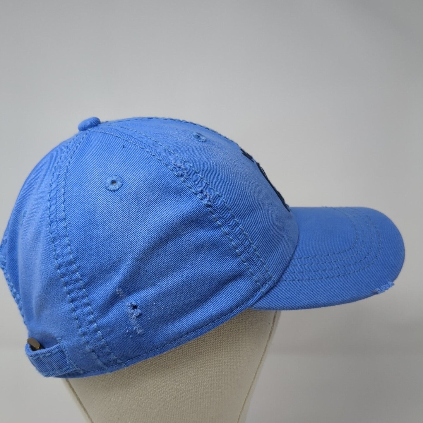 Mama Bear Slideback Hat Blue One Size Embroidered Life Is Good 6 Panel